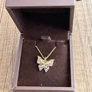 Levian Le vian Honey Gold Butterfly garden Pendant